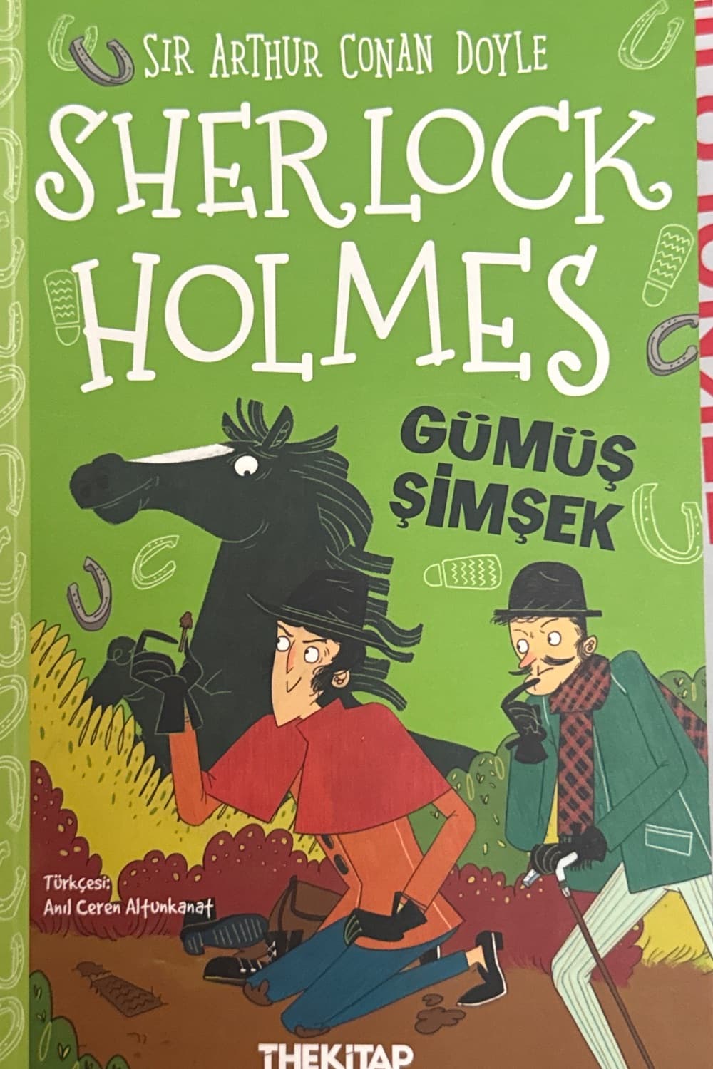 Sherlock Holmes gümüş şimşek kapak görseli